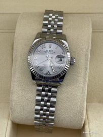 劳力士 女装日志型 m179174-0092 自动机械机芯 904L精钢 18K白金狗牙圈 26mm表径