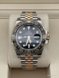 25年带票大全套 劳力士 皮蛋圈 m126713grnr-0001 自动机械  40mm表径